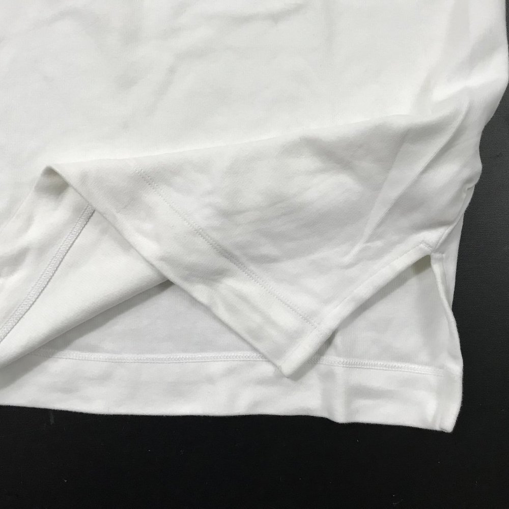 Nike Basic Logo Solid White Sweatshirt - image 4